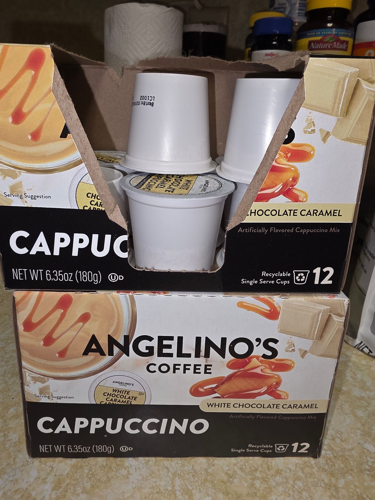48 count Cappuccino Experience | Keurig Compatible Cups  Angelino's Coffee