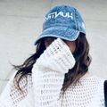 Casquette Baseball Vintage Unisexe – 100% Coton, Réglable, Design Classique 6 Panneaux, Pour Quotidien & Sport