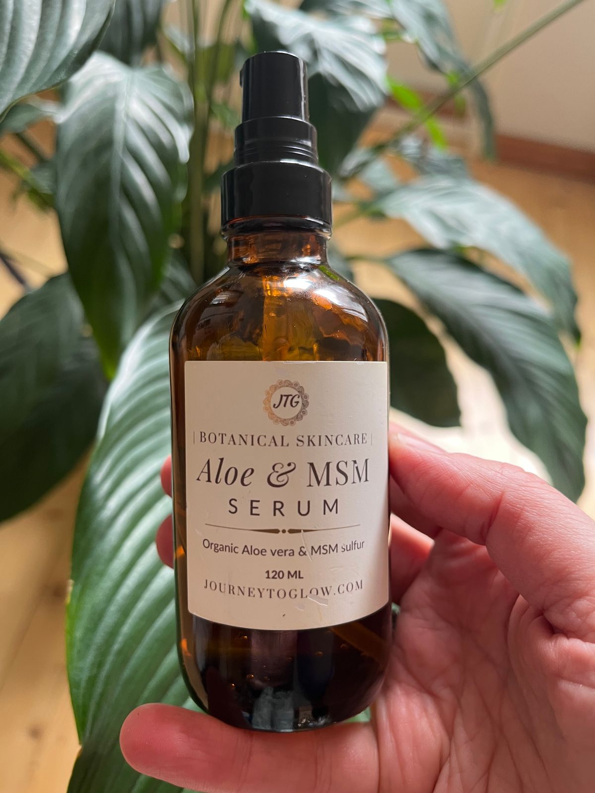 Radiantly Clear Aloe & MSM Serum  Journey To Glow