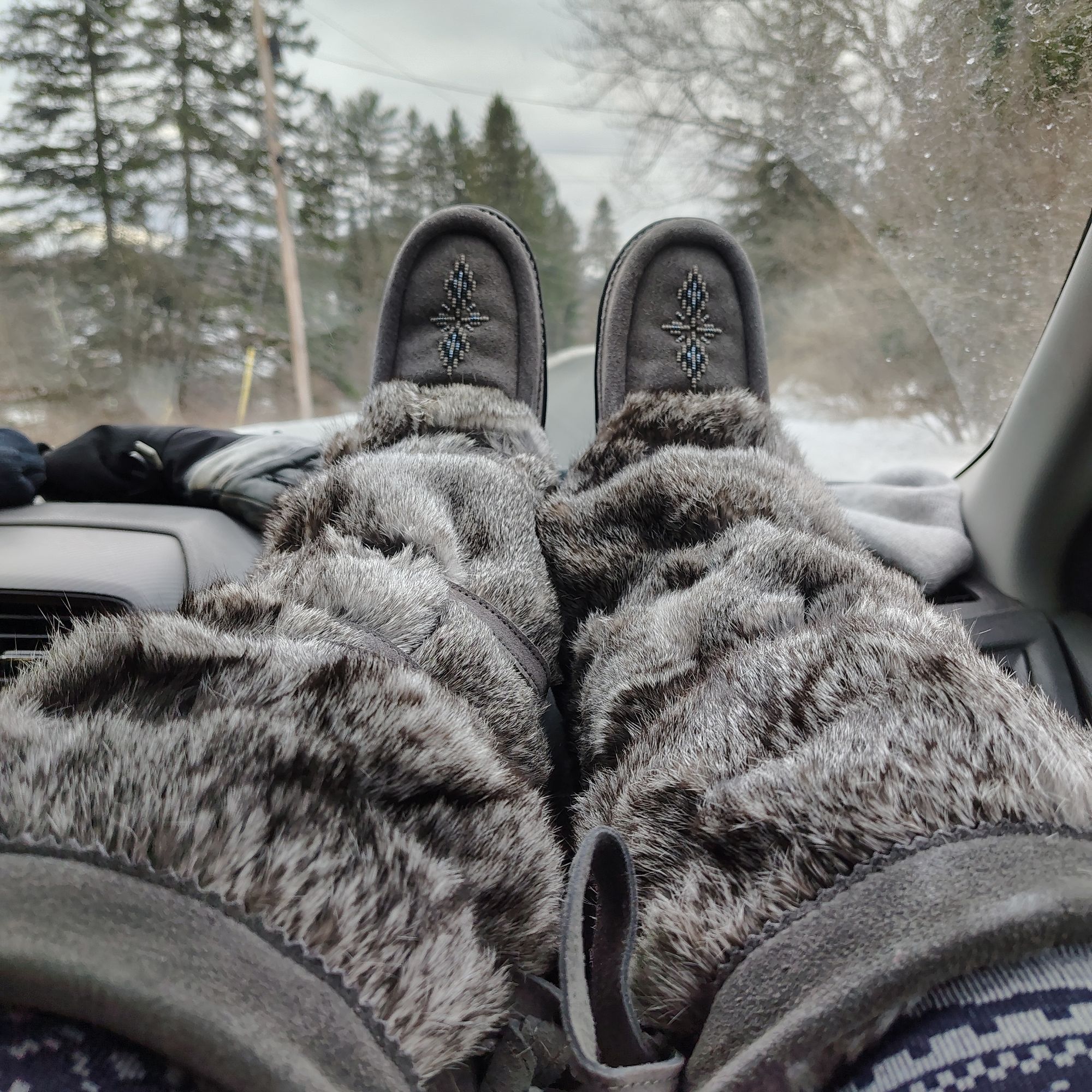 Tall Wrap Mukluk Winter Fur Boot Manitobah USA