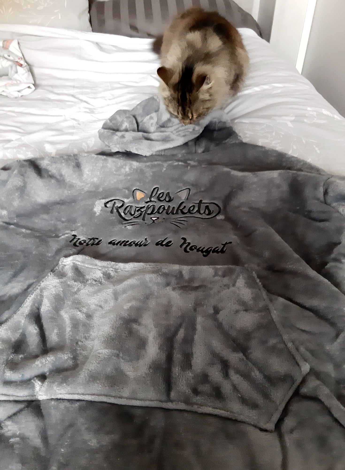 Sweat Gris Dentelle Fruit De La Passion Taille 36 - Occasion Très Bon état