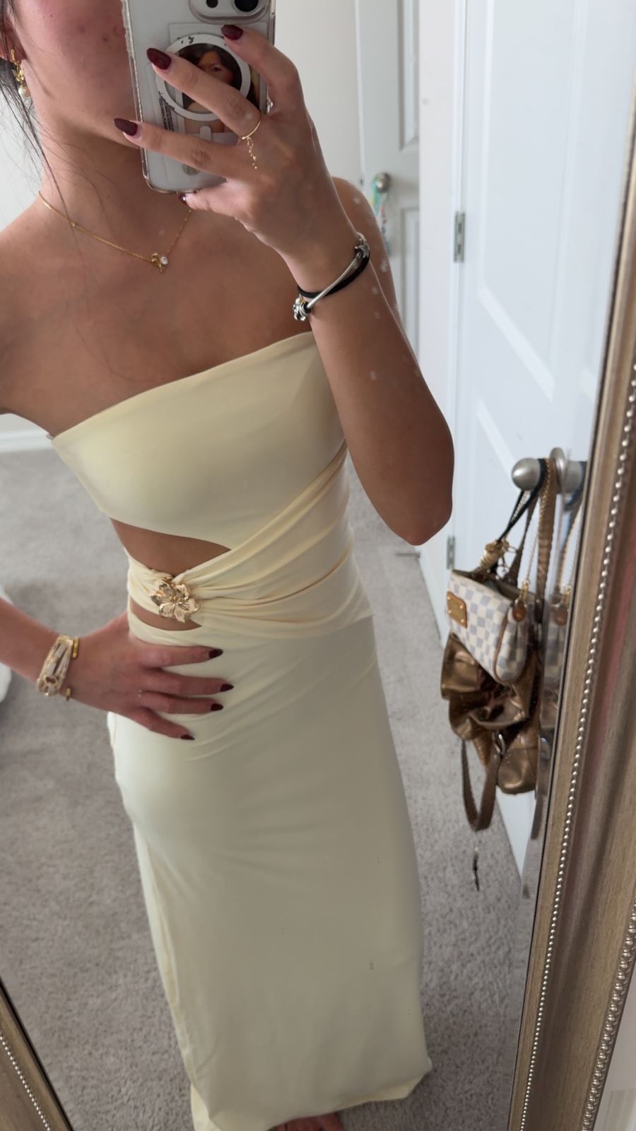 Anetta Maxi Dress - Yellow Peppermayo US Anetta Maxi Dress - Yellow Peppermayo US
