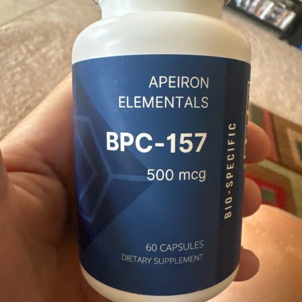 apeiron elementals bpc-157 500mcg capsules product information fibromyalgia clinical trial Wolverine Stack Peptide Therapy (BPC-157 + TB-500) BPC-157 Alphaceuticals by Dr.