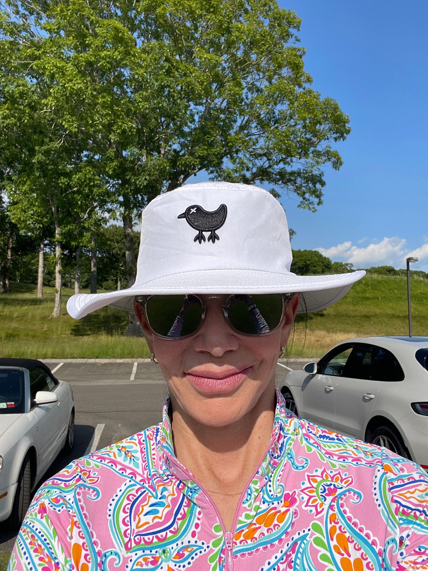 NEW! WYETH Birdie Black Cotton Twill Packable Bucket Hat UPF 50+. Sun_Bucket_Hat_Black3.jpg?crop  main image 2