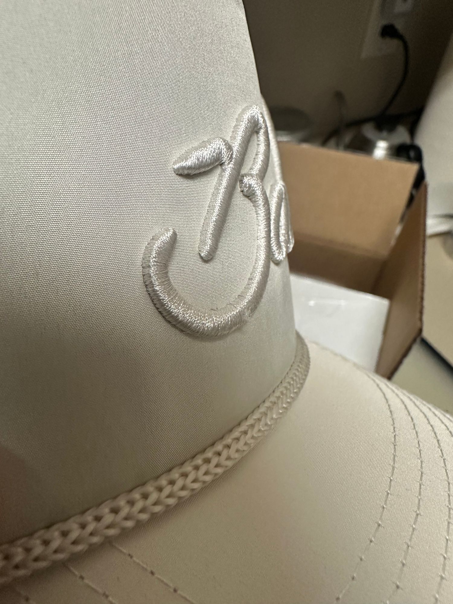 Chapeau De Golf Masters Augusta National - Bleu, Brodé, Taille Unique (neuf)