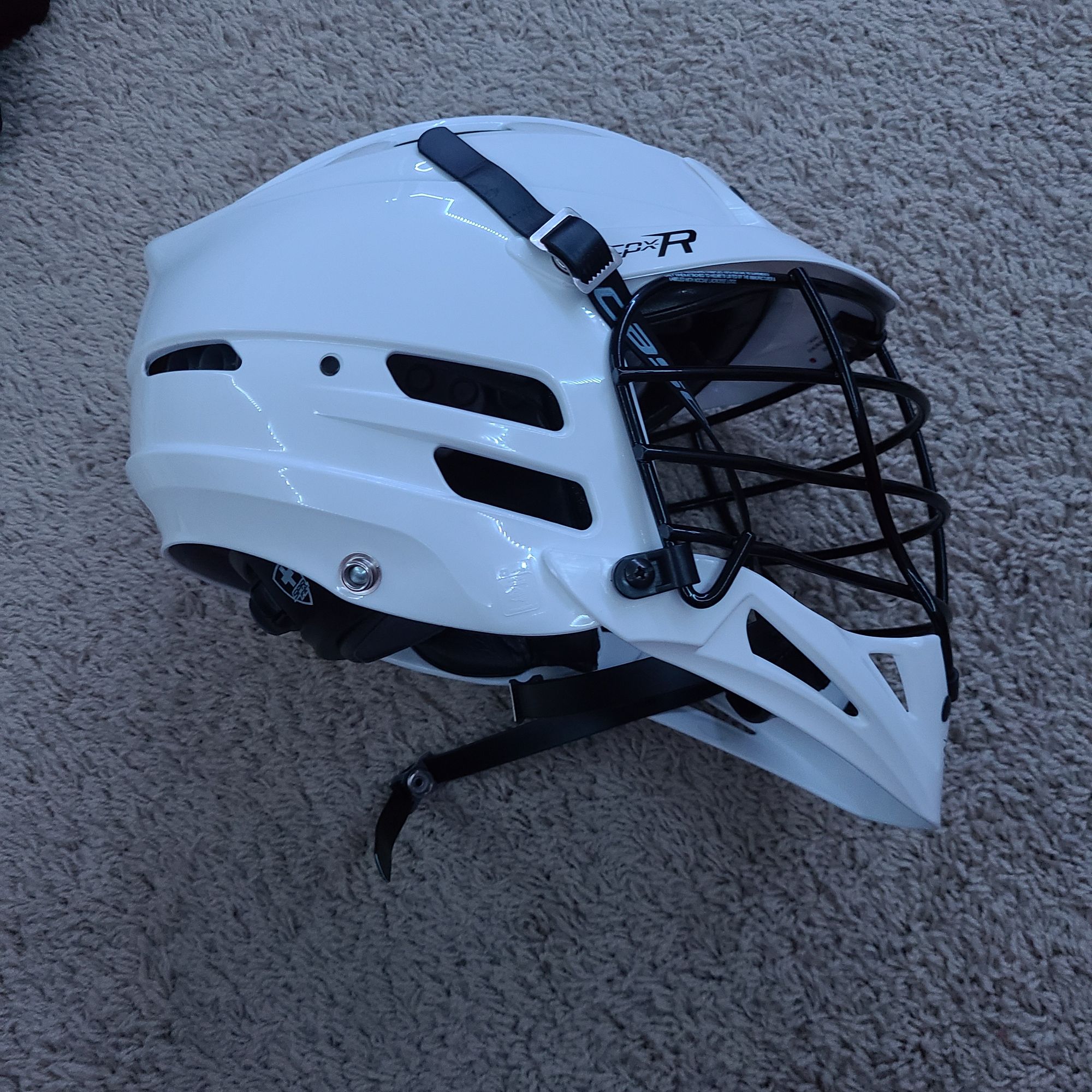 Cascade CPX-R Matte Black Lacrosse Helmet
