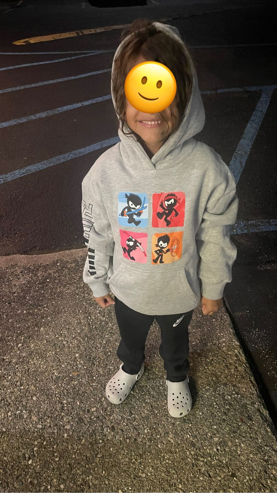Survêtement Enfant Banxidi Ninja Kidz - Manches Longues - 65% Coton - Tailles 2 à 13 Ans