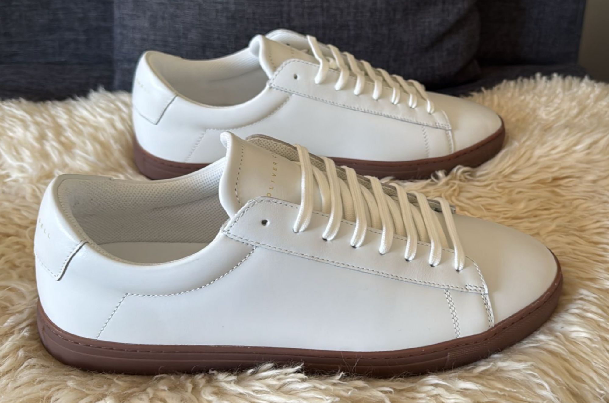 White and Tan Oliver Cabell shoes The GAT  main image 4