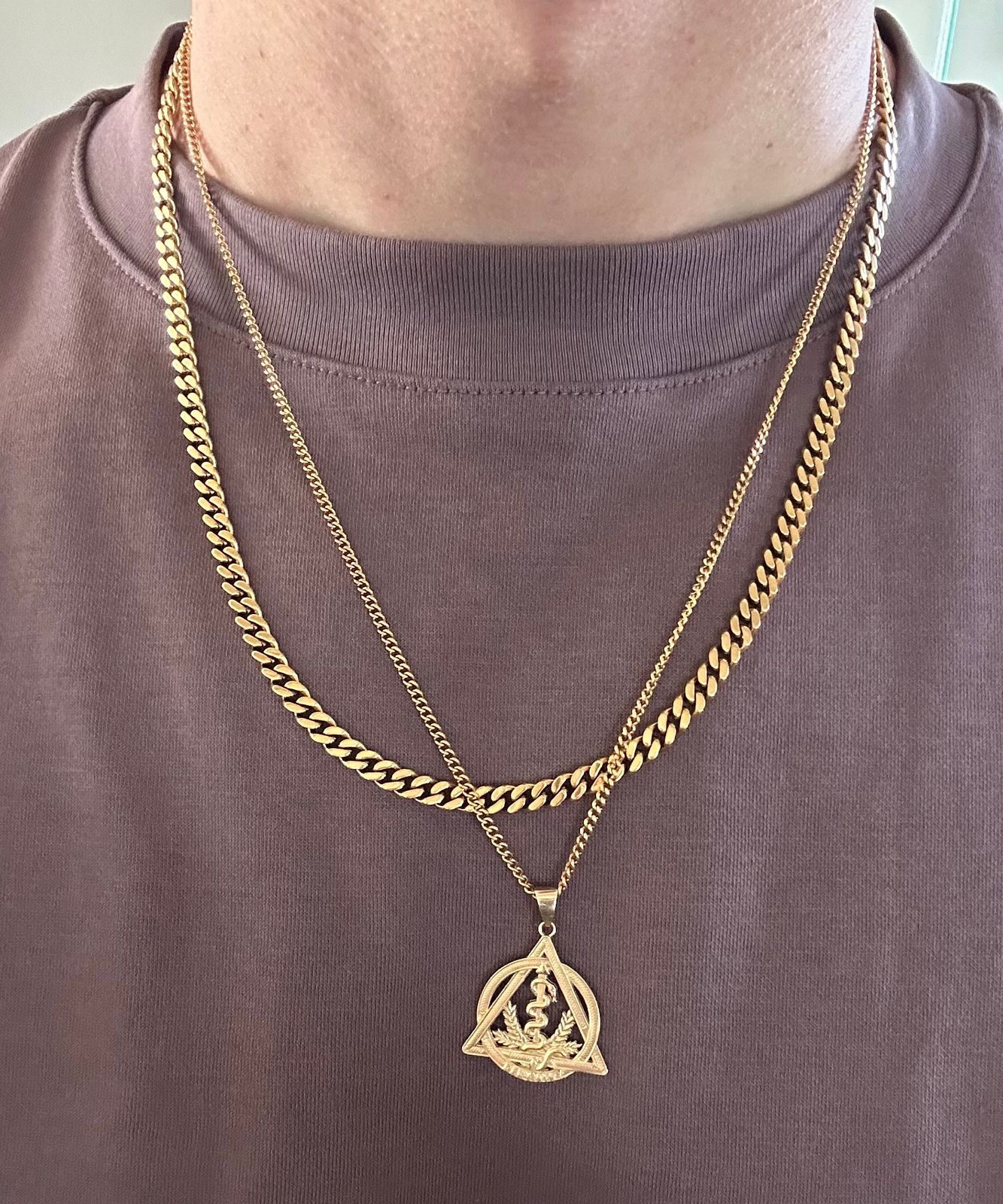 2mm Cuban Chain Gold – Oliver Cabell