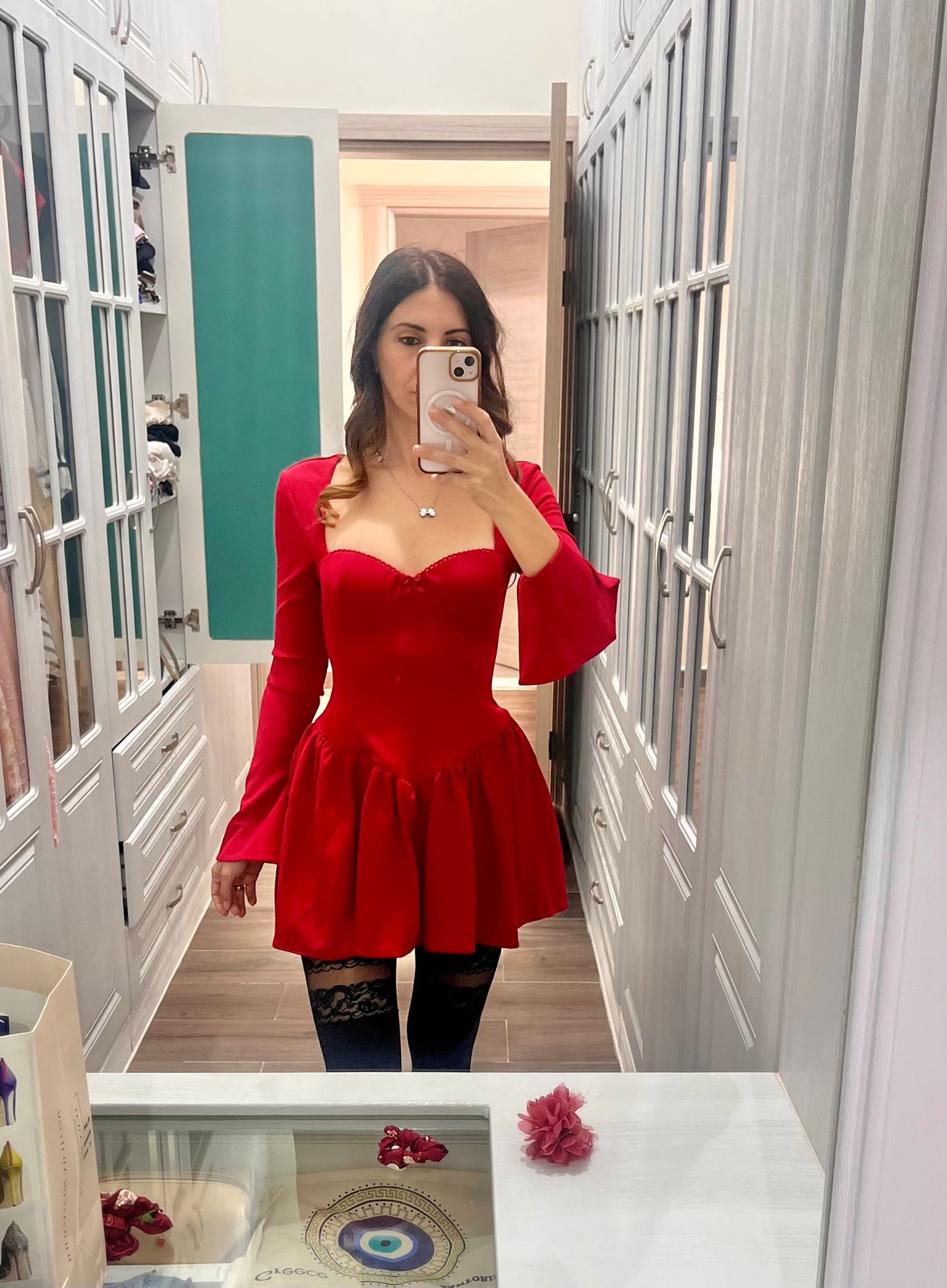 YALINA MINI DRESS - RED | Runaway The Label Australia