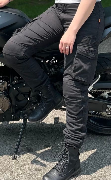 Leather Kevlar Cargo Trousers Bikers Gear Australia Robin Mens