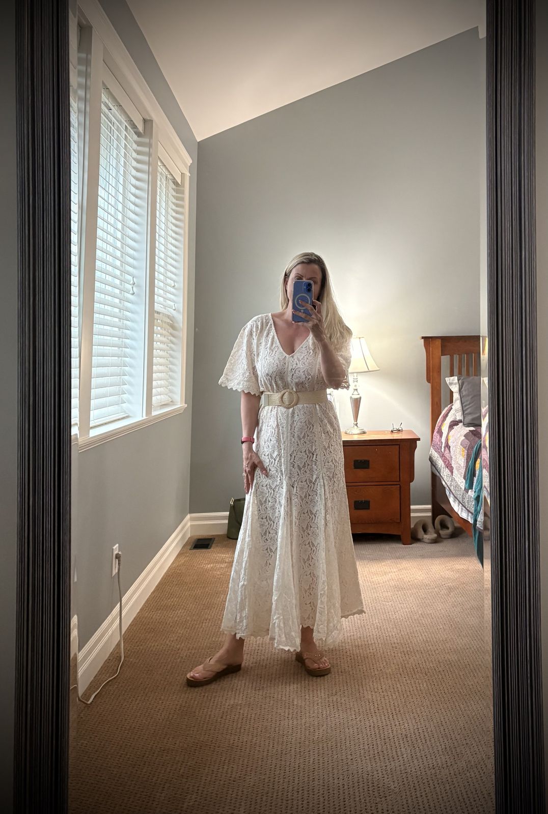 Lux Lisbon Lace Handkerchief Dress – SPELL