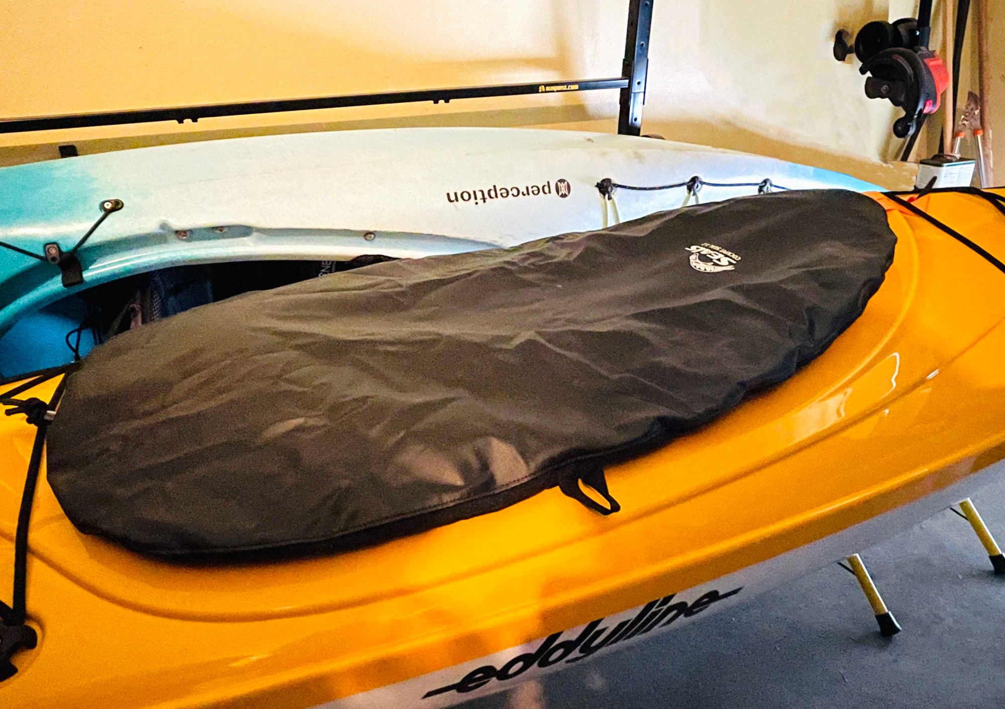 Gonna Per Kayak Impermeabile - Copertura Cockpit Regolabile, Taglie S-XL, Per Pioggia E Schizzi