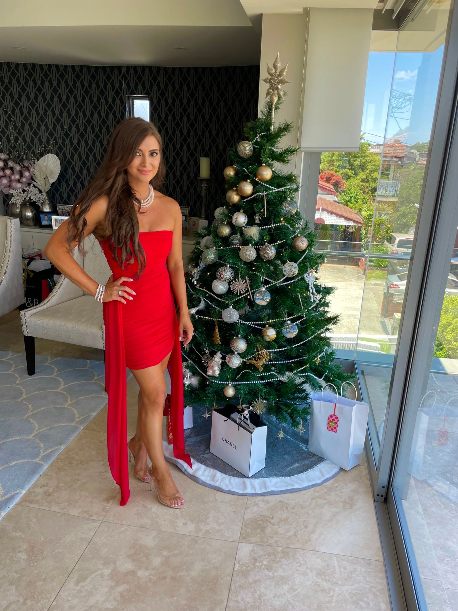 meline sequin mini dress Maral Sequin Mini Dress