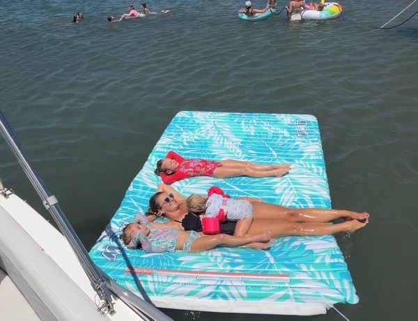 Customer photo from Wilmington M. of the Water Walkway out on the boat