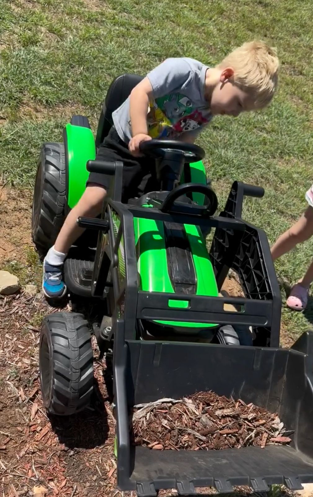 The Big Digger Tractor Tough Trucks For Kids