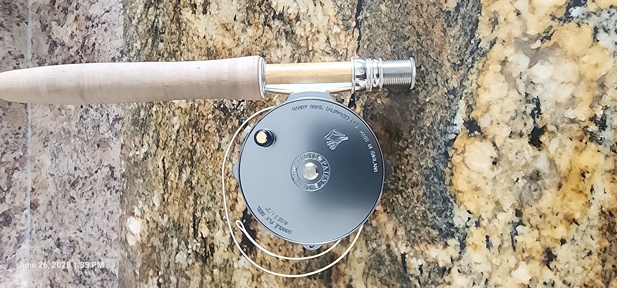bougle fly reel Hardy 1939 Heritage wide ranging check system 1939 Bougle Heritage Fly Reel