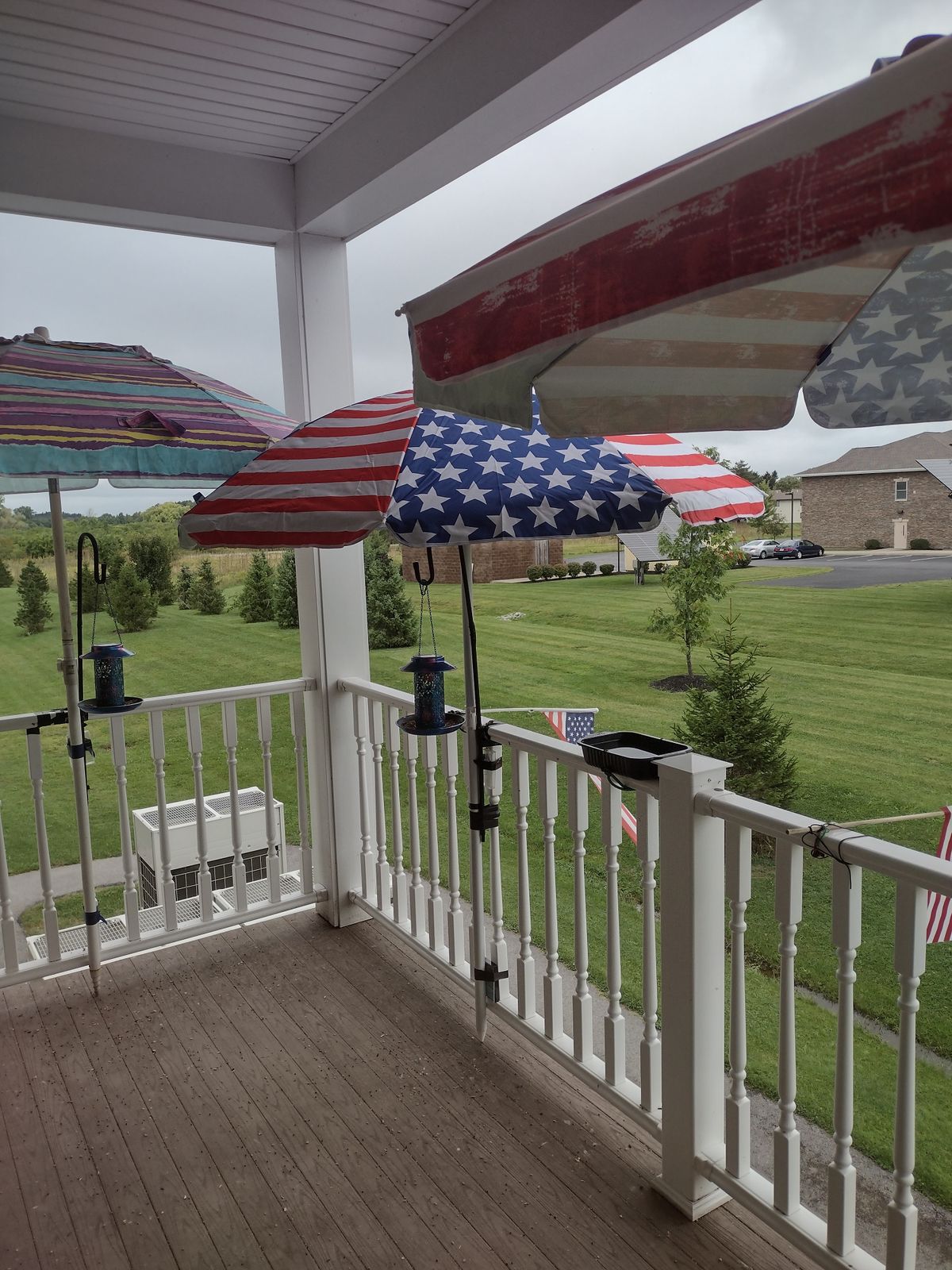 american flag patio umbrella Hot-Z Golf USA 62" Large Golf Umbrella with USA