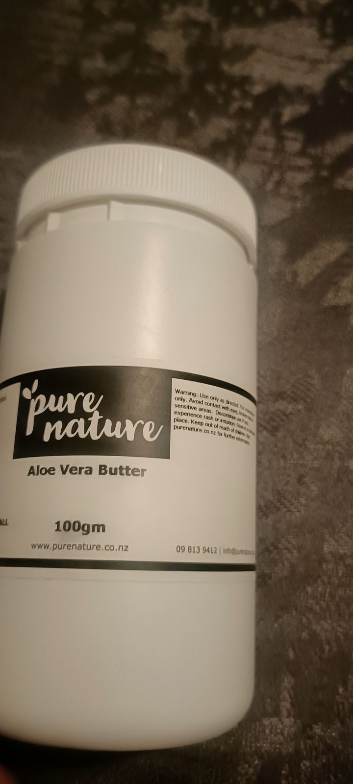 Aloe Vera Butter  100g  PureNature NZ