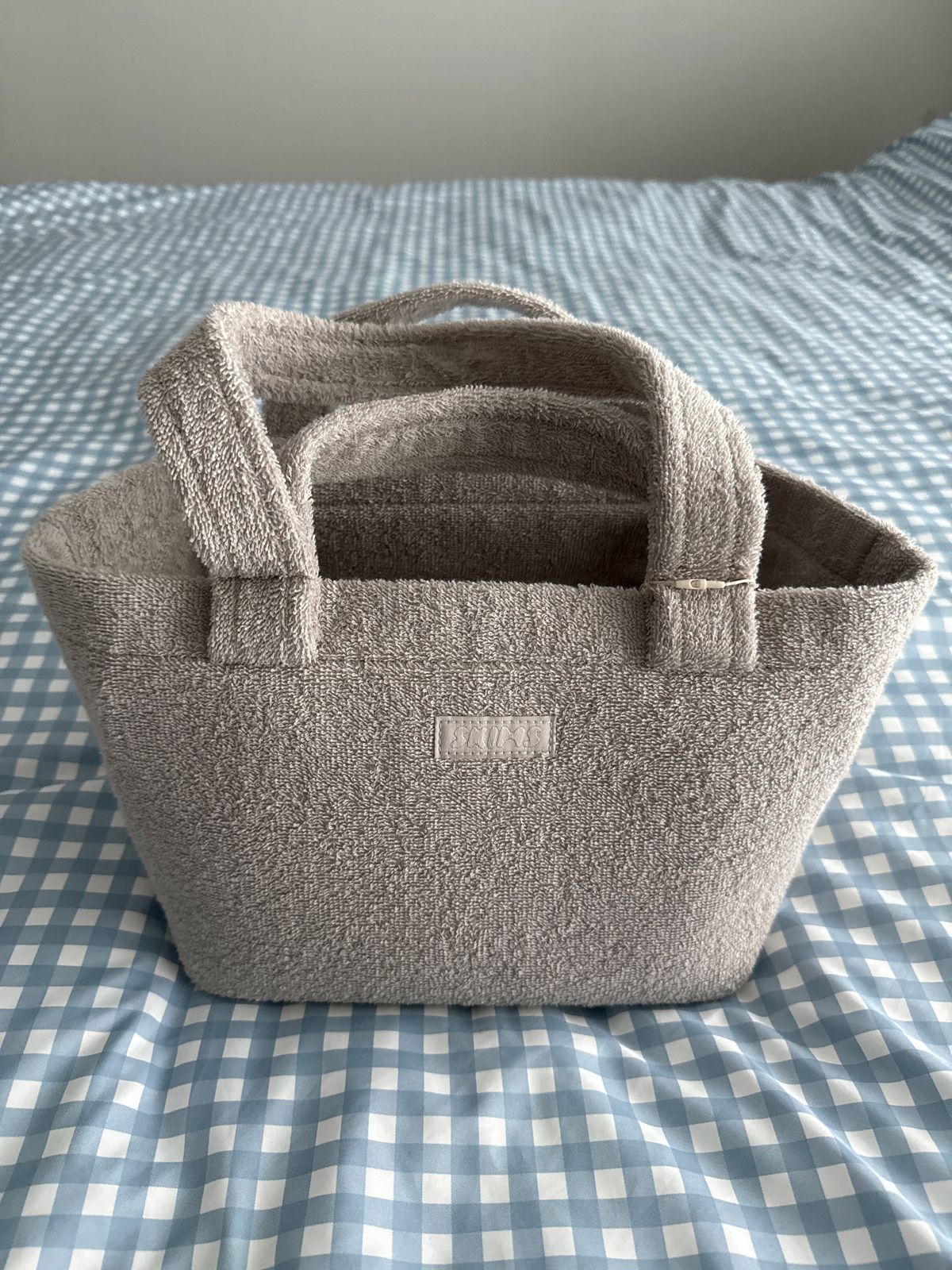 TERRY SMALL TOTE | STONE | SKIMS