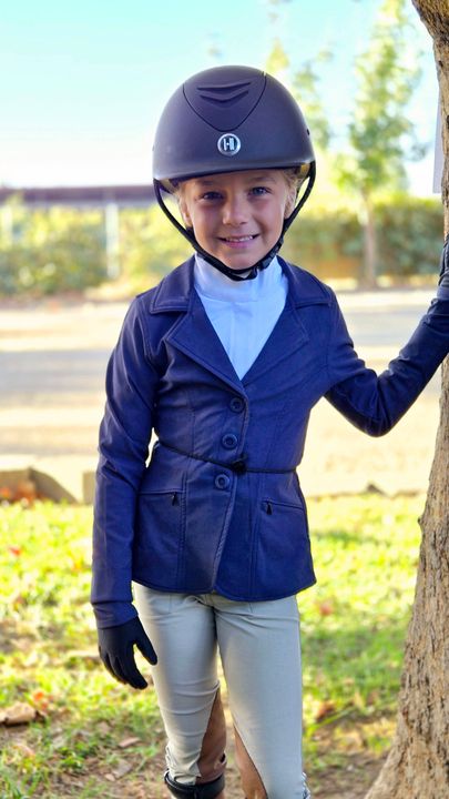 Veste D'équitation Kerrits Femme Taille L - Stretch Compétiteur - 3 Boutons-pression - Noir - Neuf