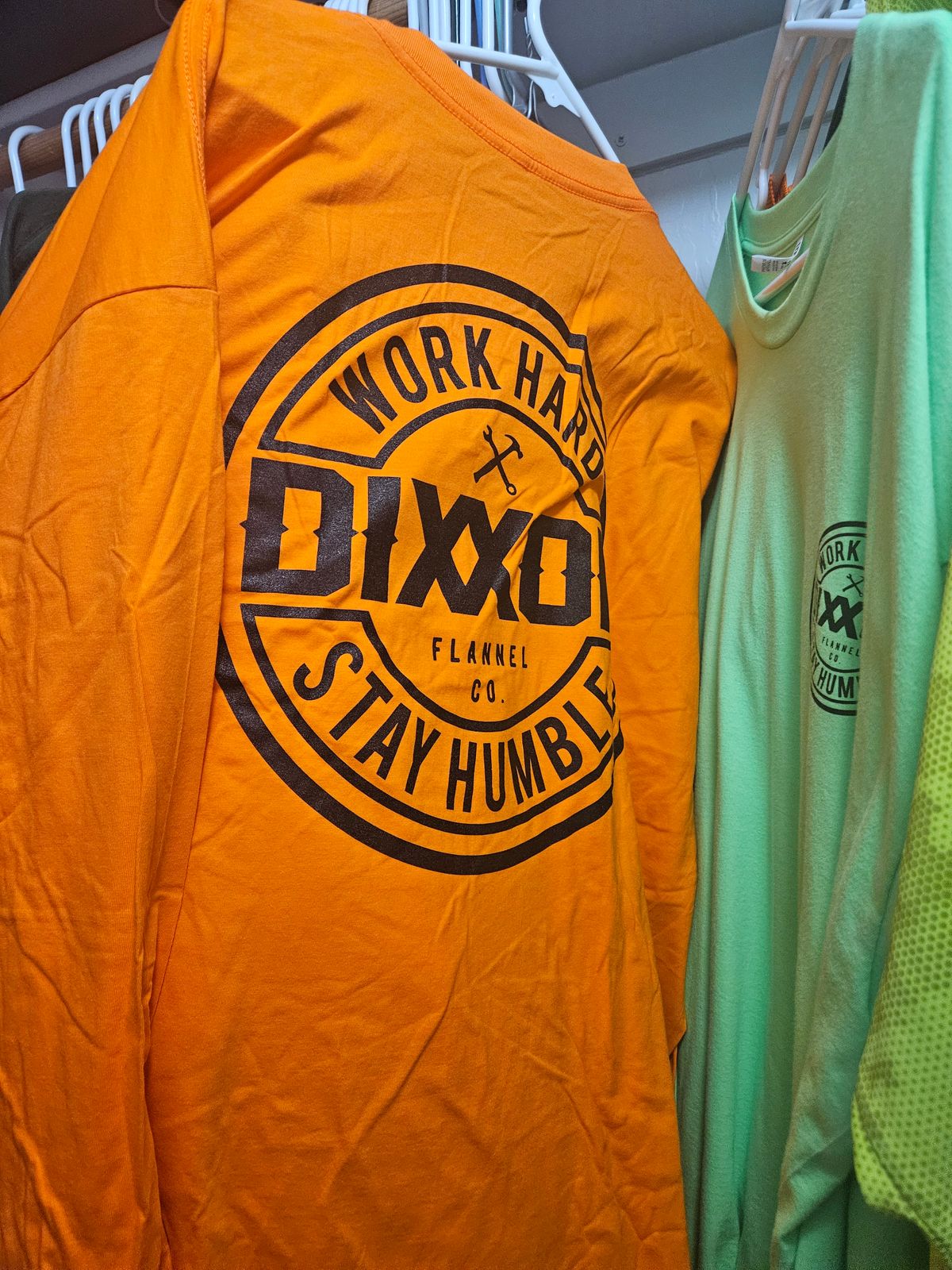 T-shirt Orange ENPRO HAZMAT - Taille 3XL (Big & Tall) - Marque Gildan - Occasion Très Bon état