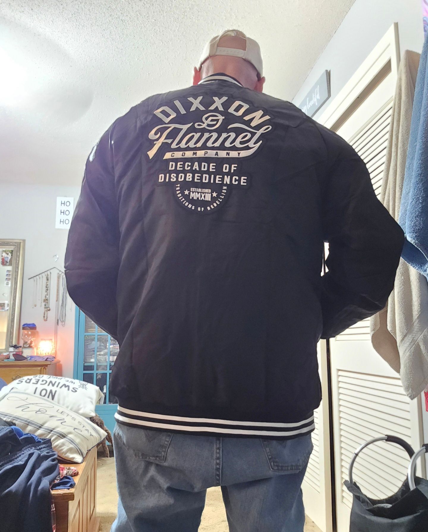Red Pastime Varsity Jacket by Dixxon: Shop Now