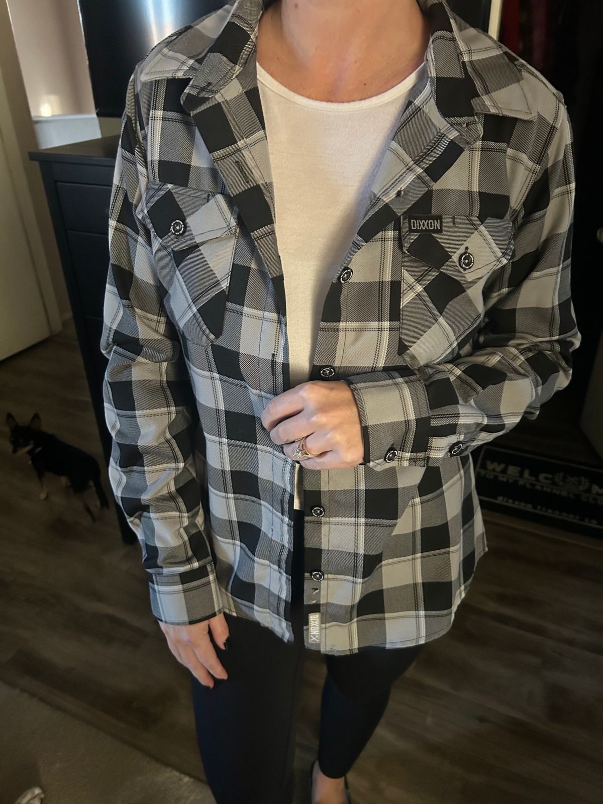 Pink Checkered Vans Shirt Women's 22 Jumps Twin Falls Flannel