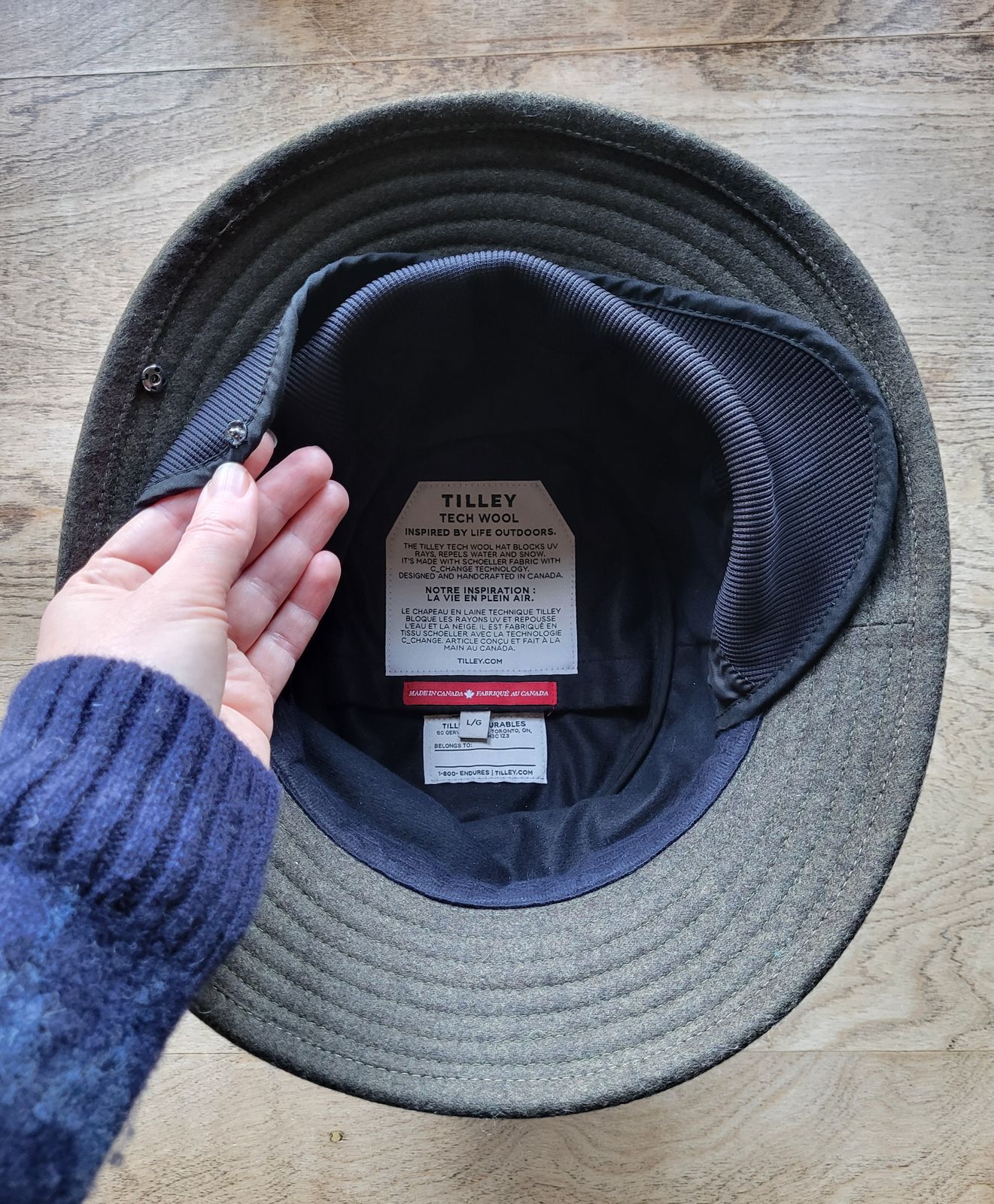 Tilley Winter Hat Tec-Wool Hat | We main image 3