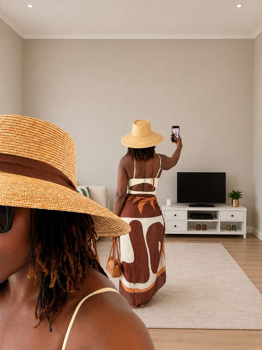2 in 1 Paloma Straw Hat &  Bag Matching Set ~ NWT Women main image 2