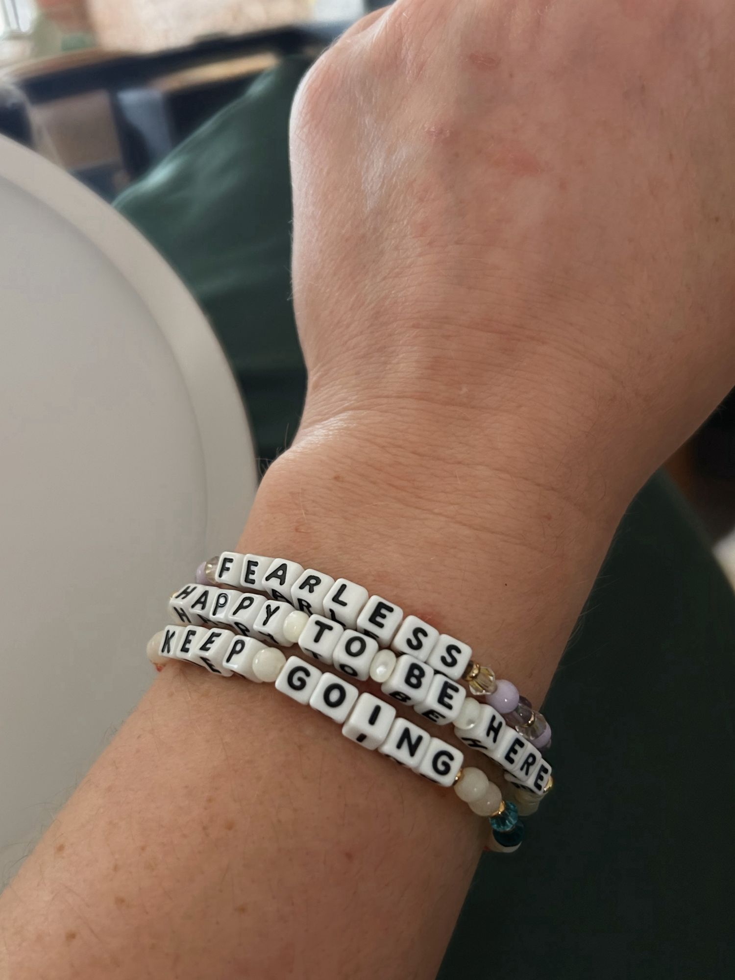 Breast Cancer Ribbon Charm | Support & Give Back – Little Words 