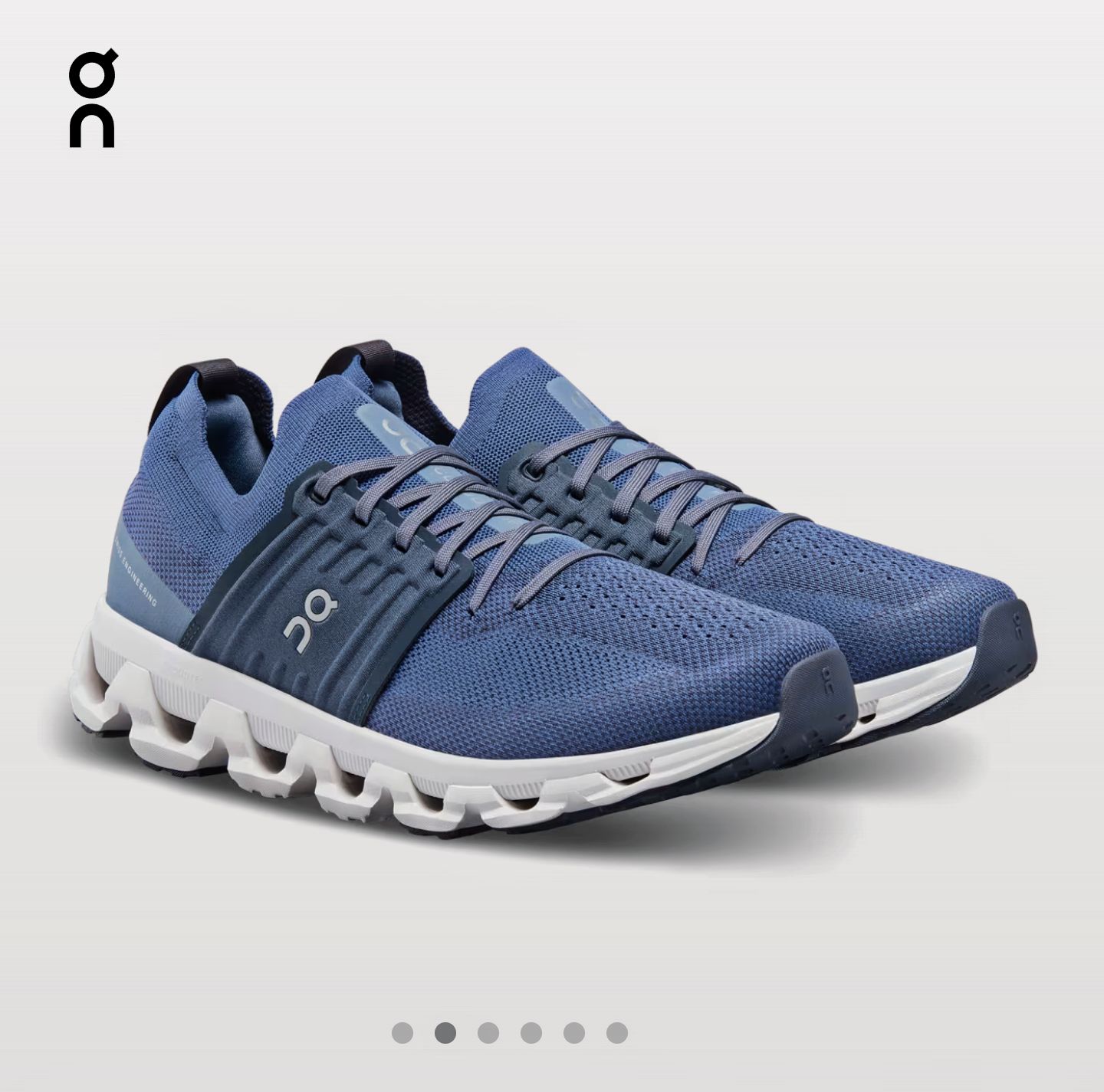 MEN\'S ON CLOUD SWIFT 3 DENIM MIDNIGHT ATHLETIC SHOES 10 On Cloudswift 3 Denim/Midnight Blue main image 4