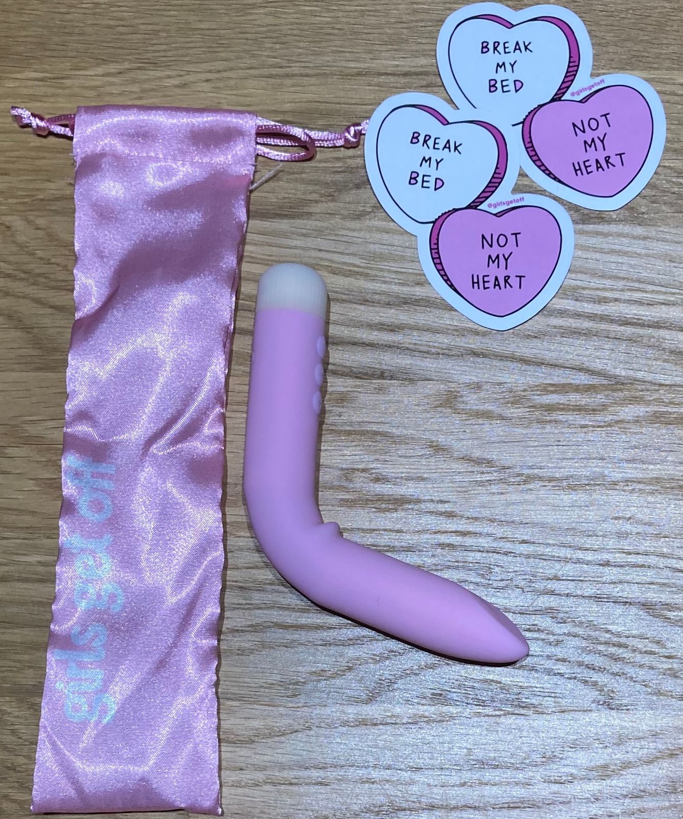 Bullet Vibrator | Lulu Long Bendable Pink Vibe | Girls Get Off