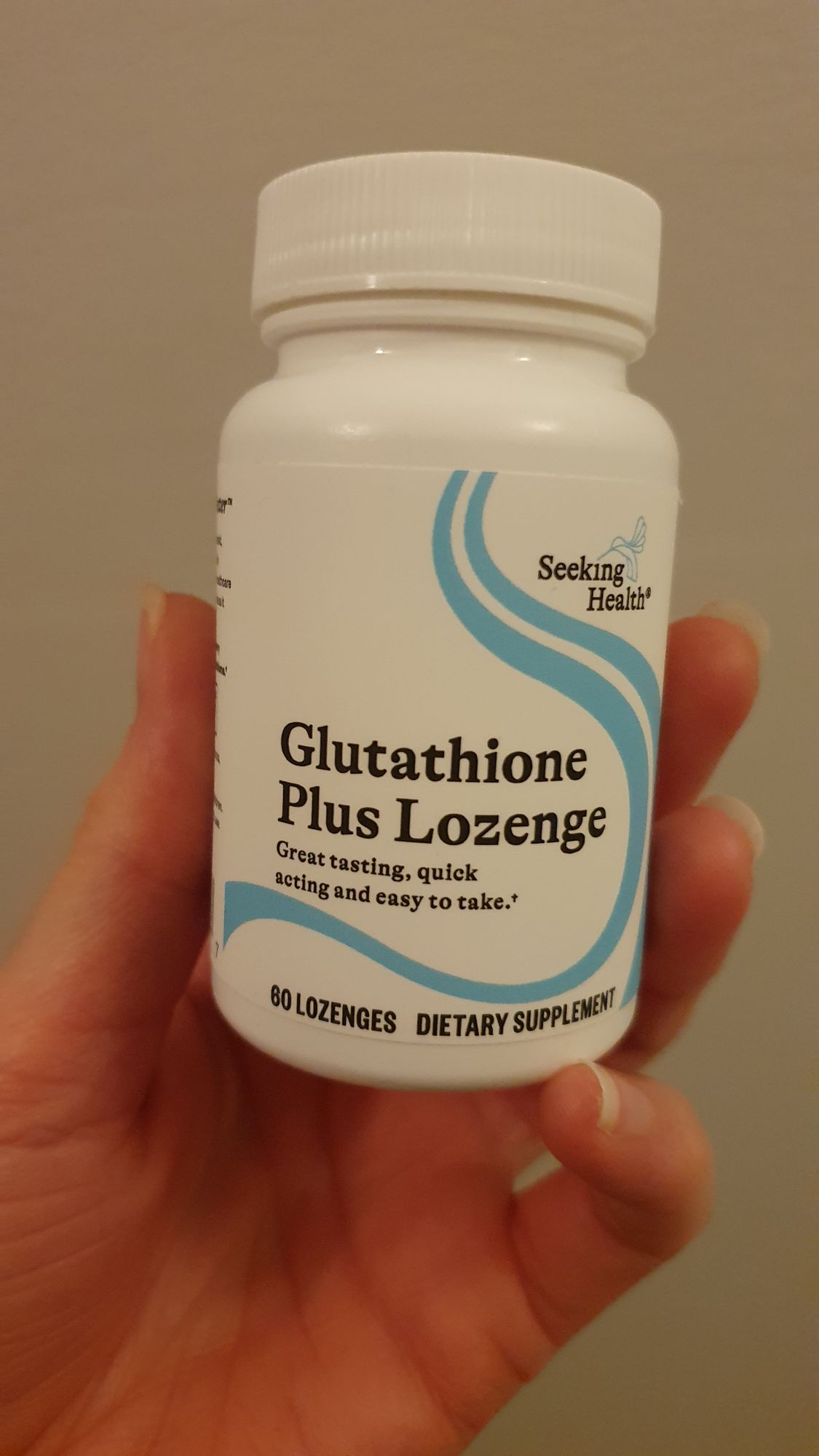 seeking health glutathione lozenges NAC (N-acetyl-cysteine) 1,000 mg - 120 Capsules - MaryRuth Organics main image 0