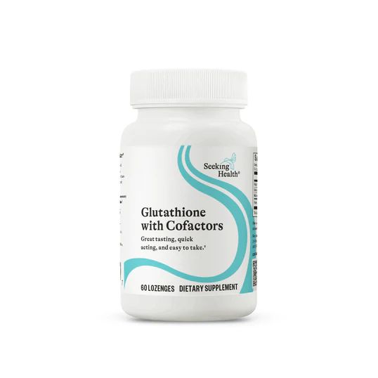 Glutathione with Cofactors Lozenges — Seeking Health