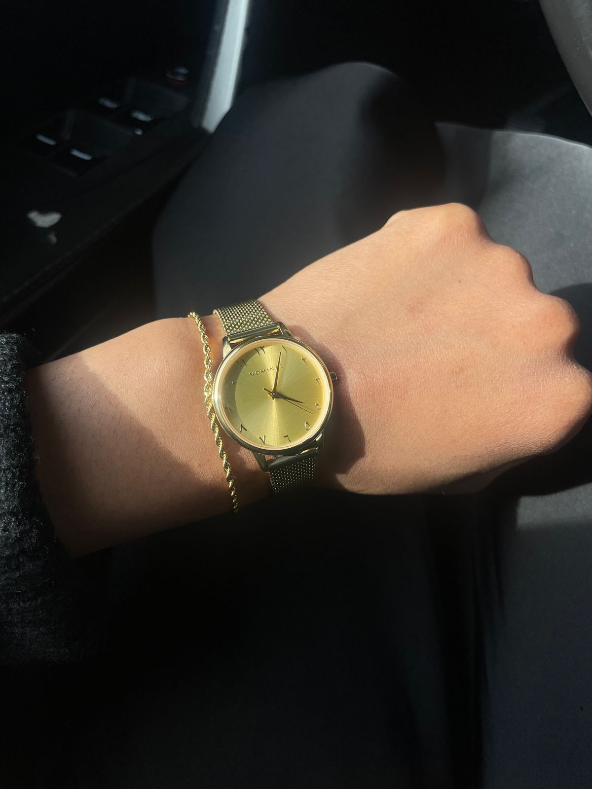 ✔The Limited Gold Chain Watch Gold Watch And Chain main image 2