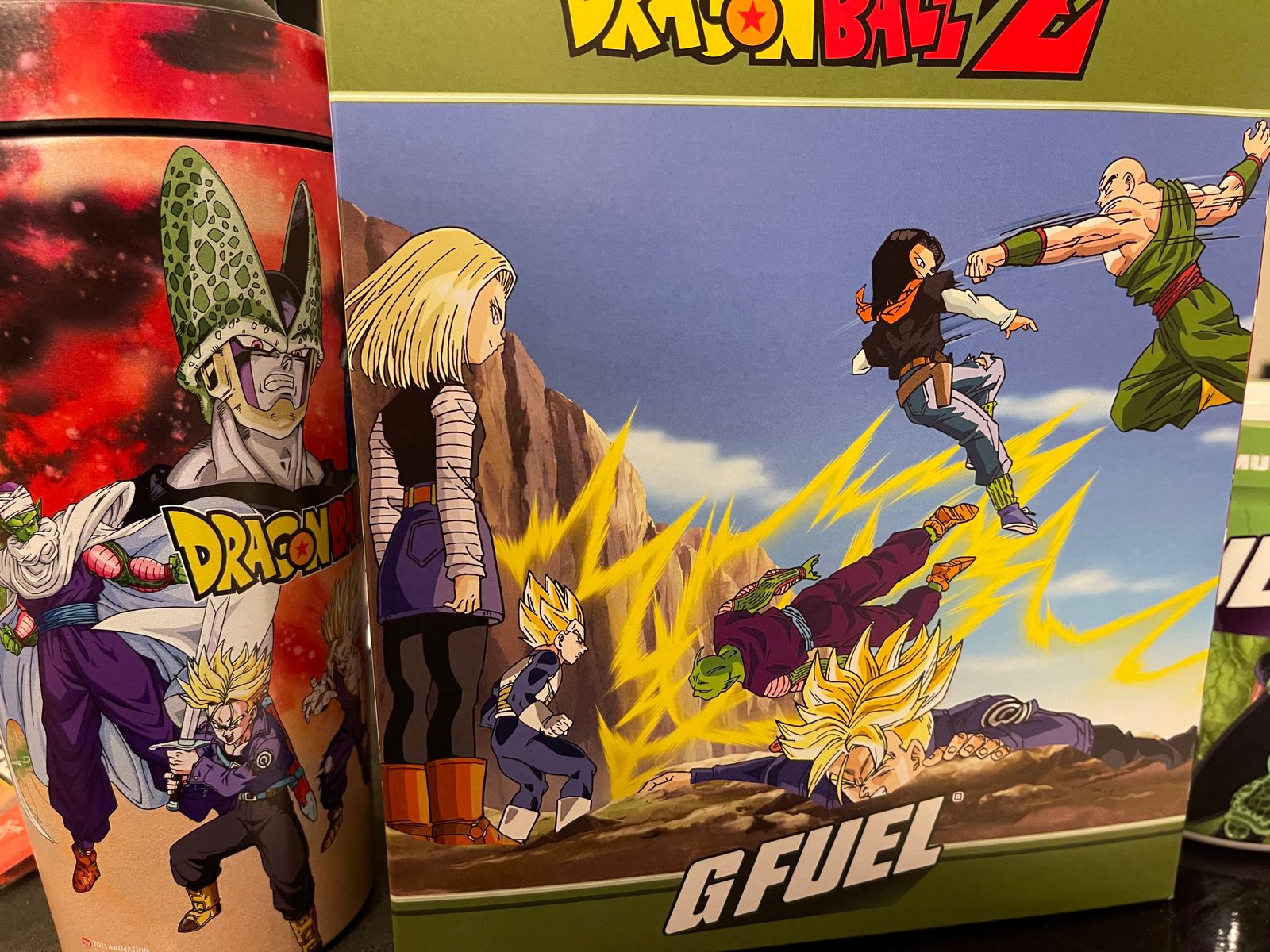 G FUEL x Dragon Ball Z: Cell Saga | Perfection Collector's Box G FUEL x Dragon Ball Z: Cell Saga | Perfection Collector's Box