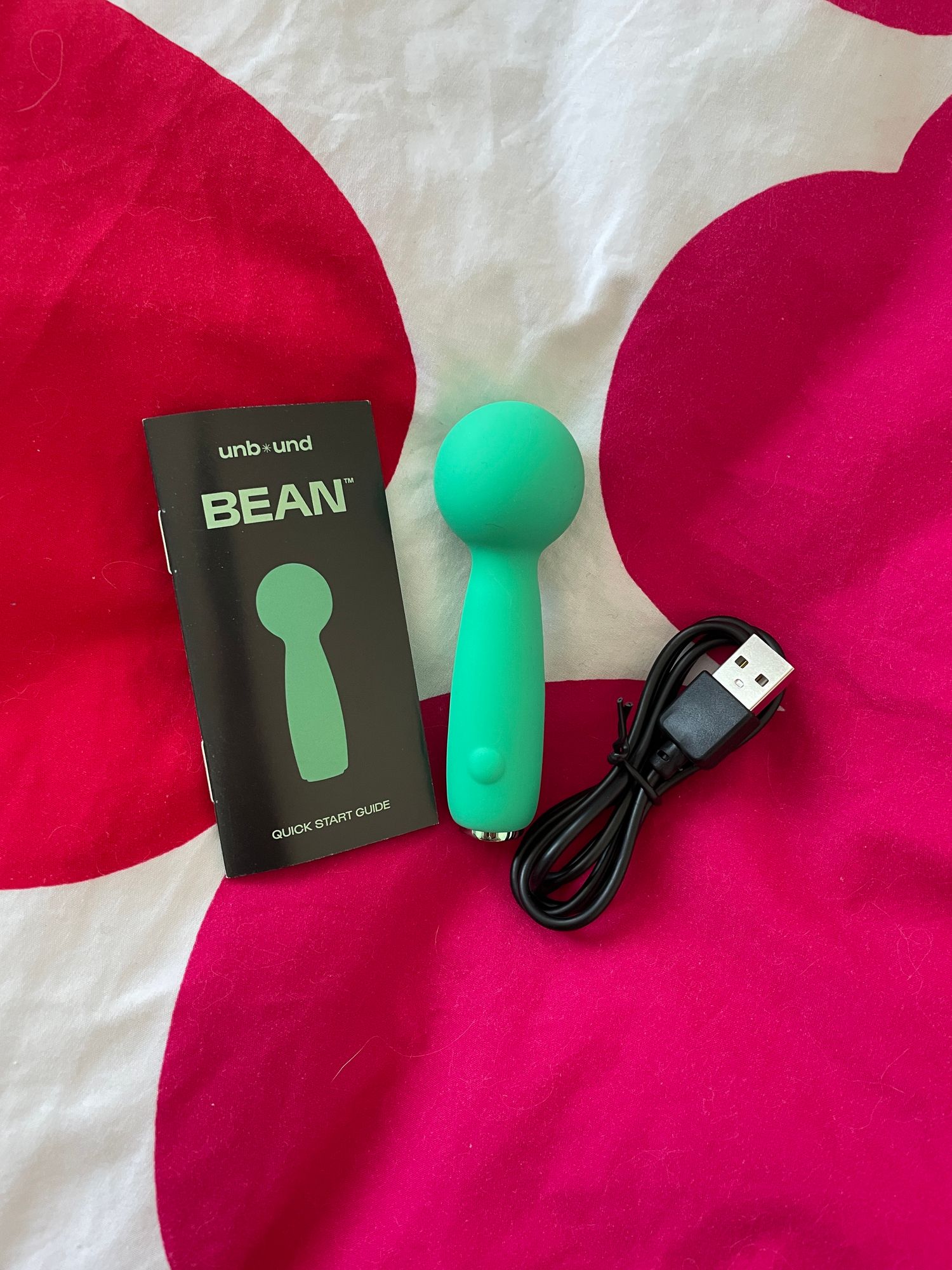 sex toy disguised as beans Bean Mini Wand Massager — Travel-Ready & Powerful main image 0