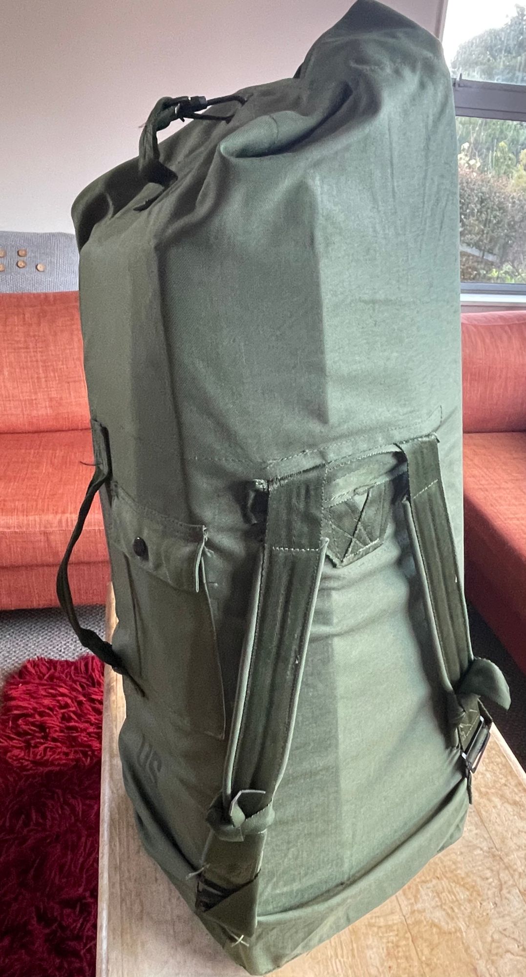 USGI OD Duffel Bag Used