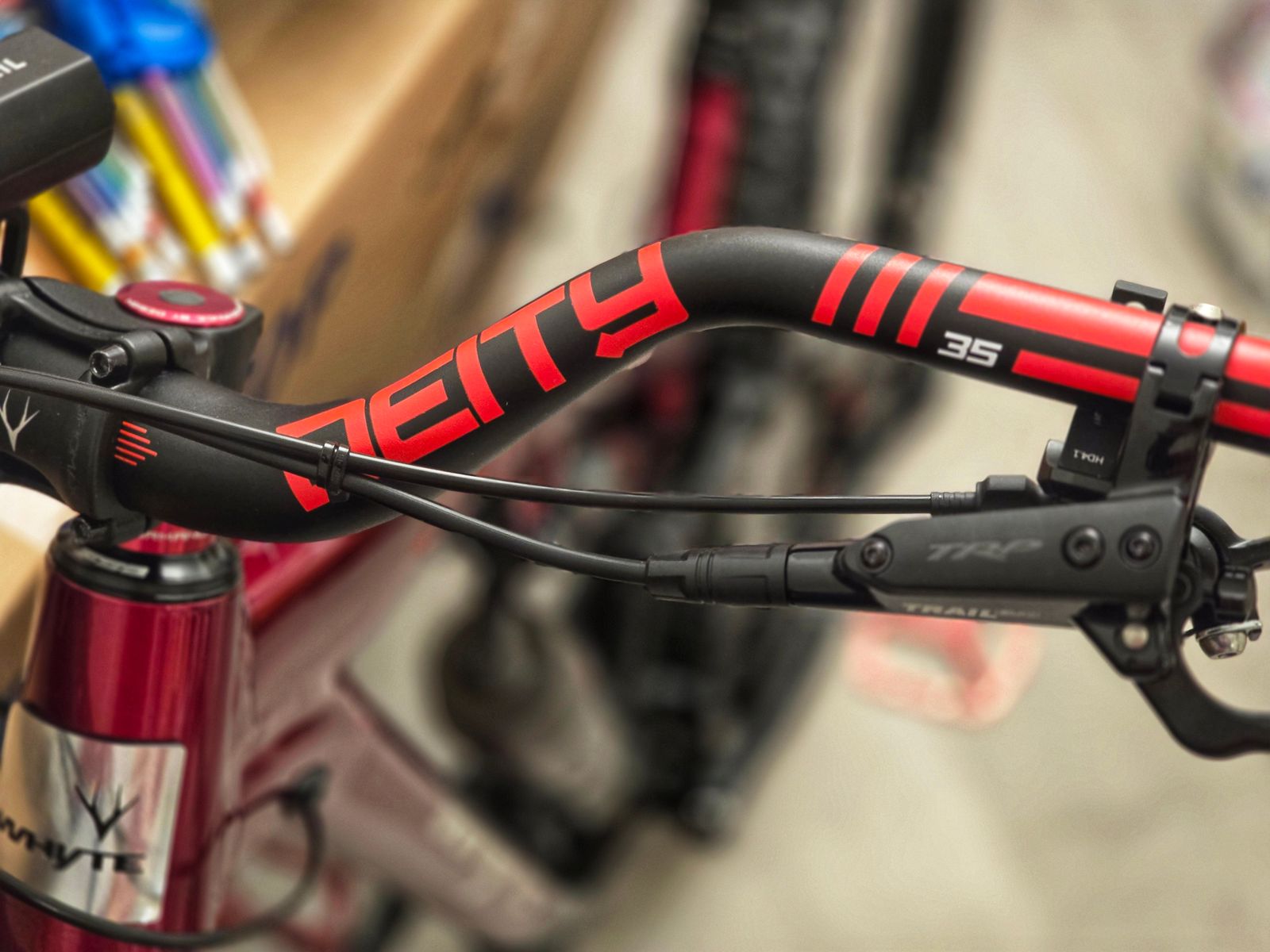 Deity Highside Mtb Riser Deity Highside 60mm Rise Mtb Handlebar