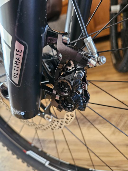 Hope Disc Brake Mount Adapter Black Hope Biketart