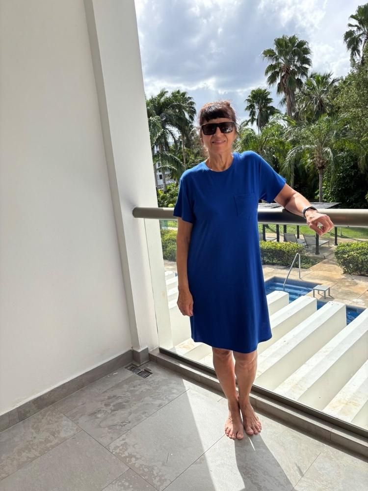 Women's Merino T-Shirt Dress | Unbound Merino