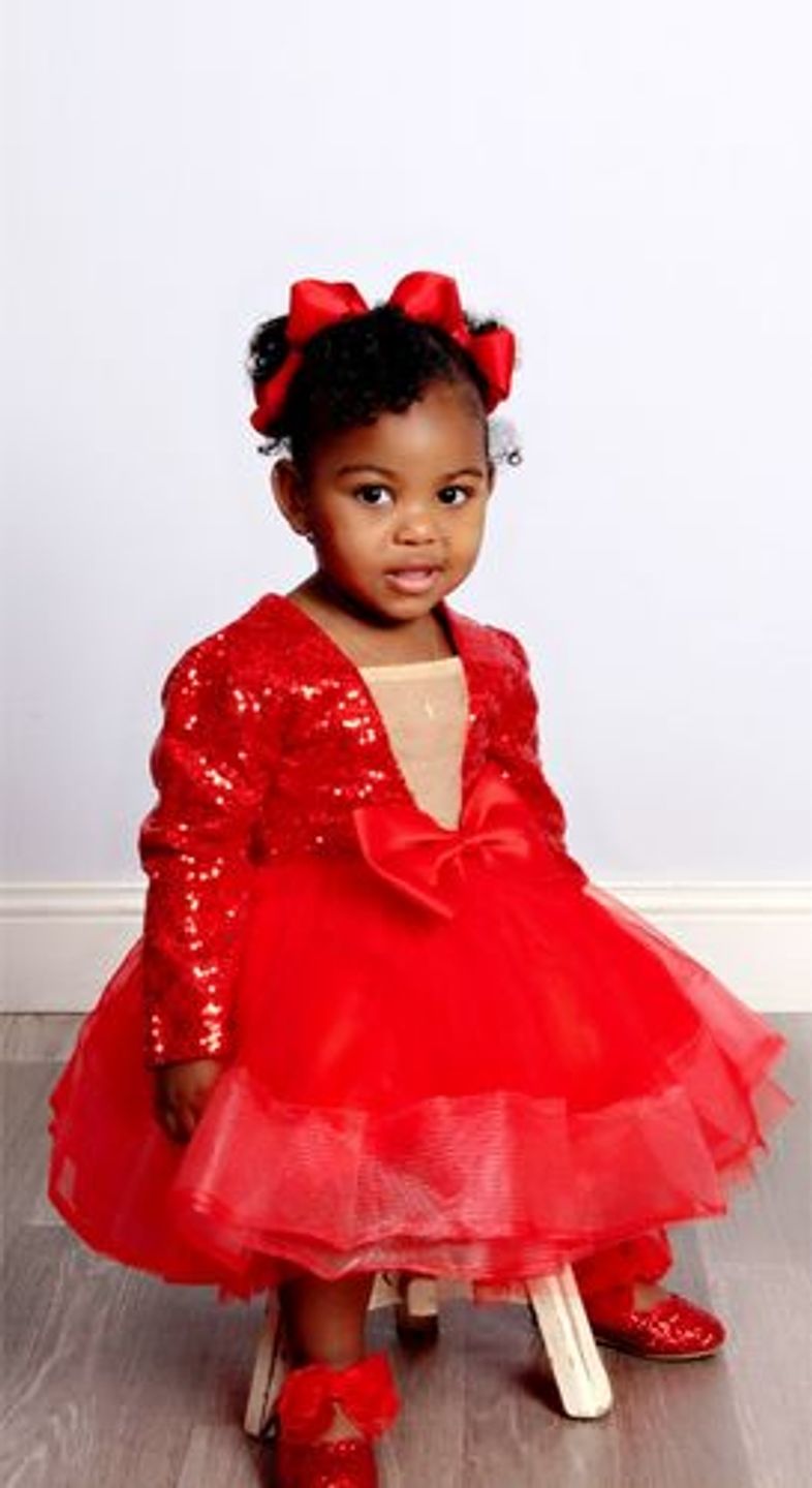 red dress with tutu Burgundy Christmas Tree 3XS-6-12 Months sleeve tutu dress with striped Flower Girl Red Tutu Dress