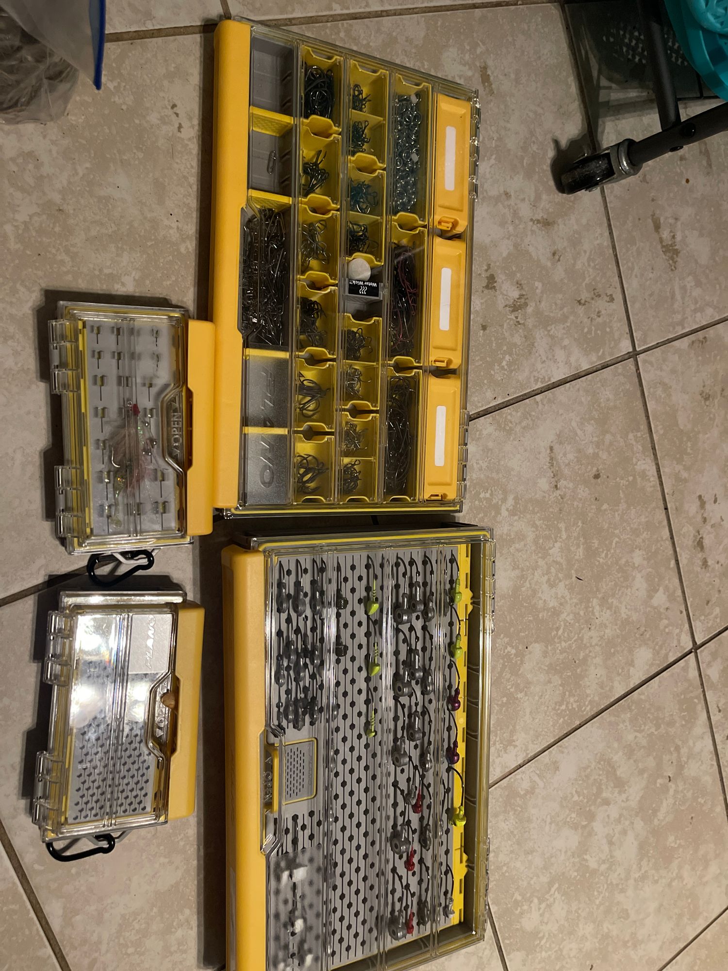 3700 fishing hook storage case Plano 50/50 Split StowAway as the name suggests Rapala RapStack 3700 Tackle Tray