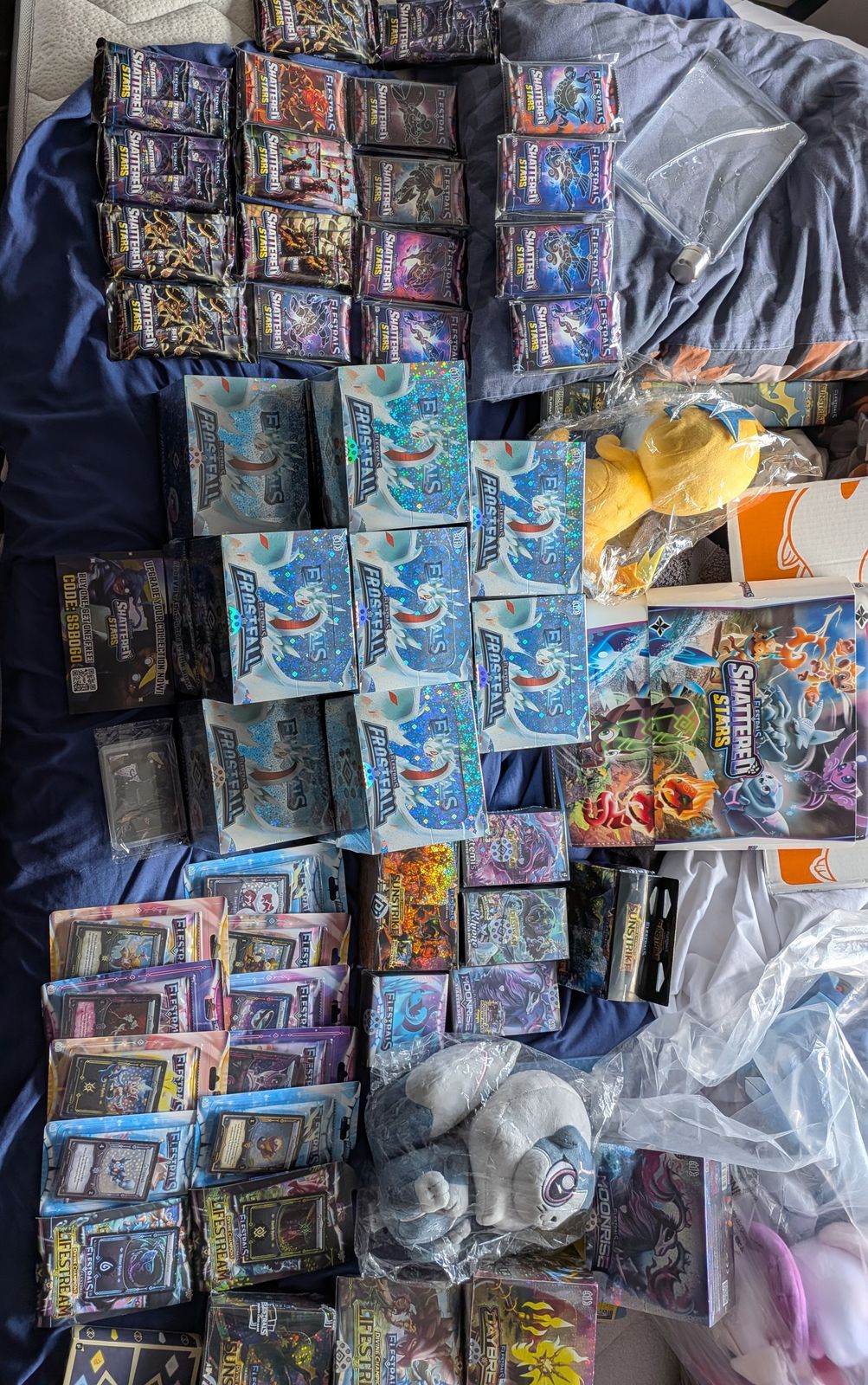 biggest pokemon booster box Pokmon TCG: Mega EvolutionAscended Heroes Bundle (6 Booster Packs) Toys & Games (Each booster pack contains 10 game cards EVORETRO Booster Box Case for