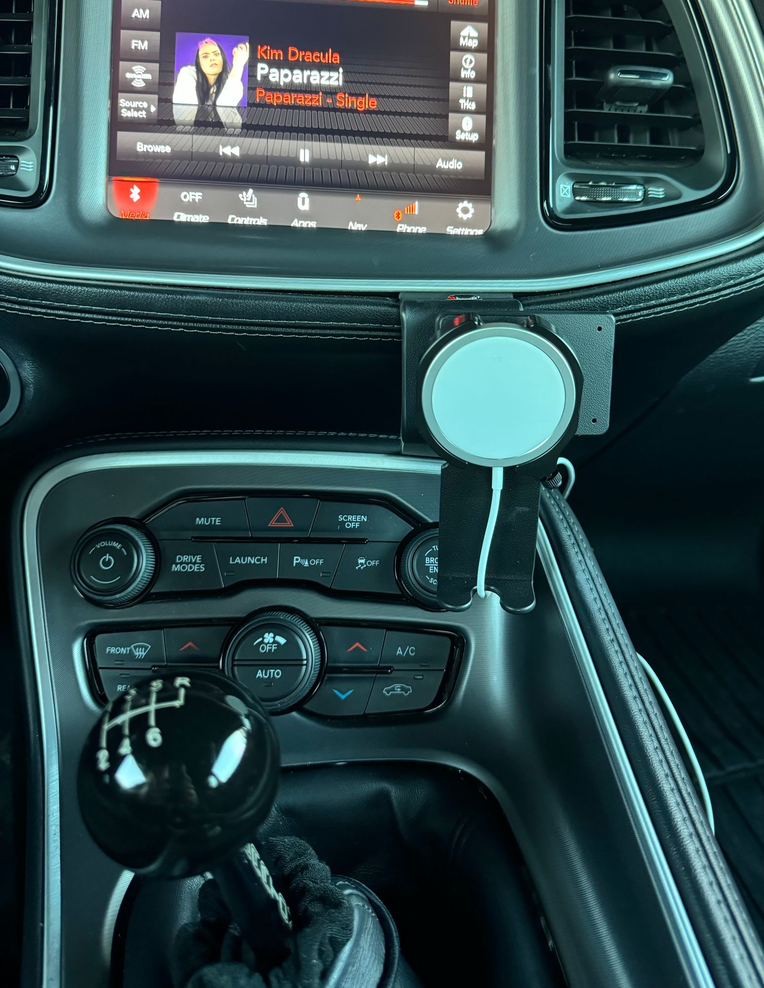 Dodge Challenger Direct Fit Phone Mount Challenger Phone Holder