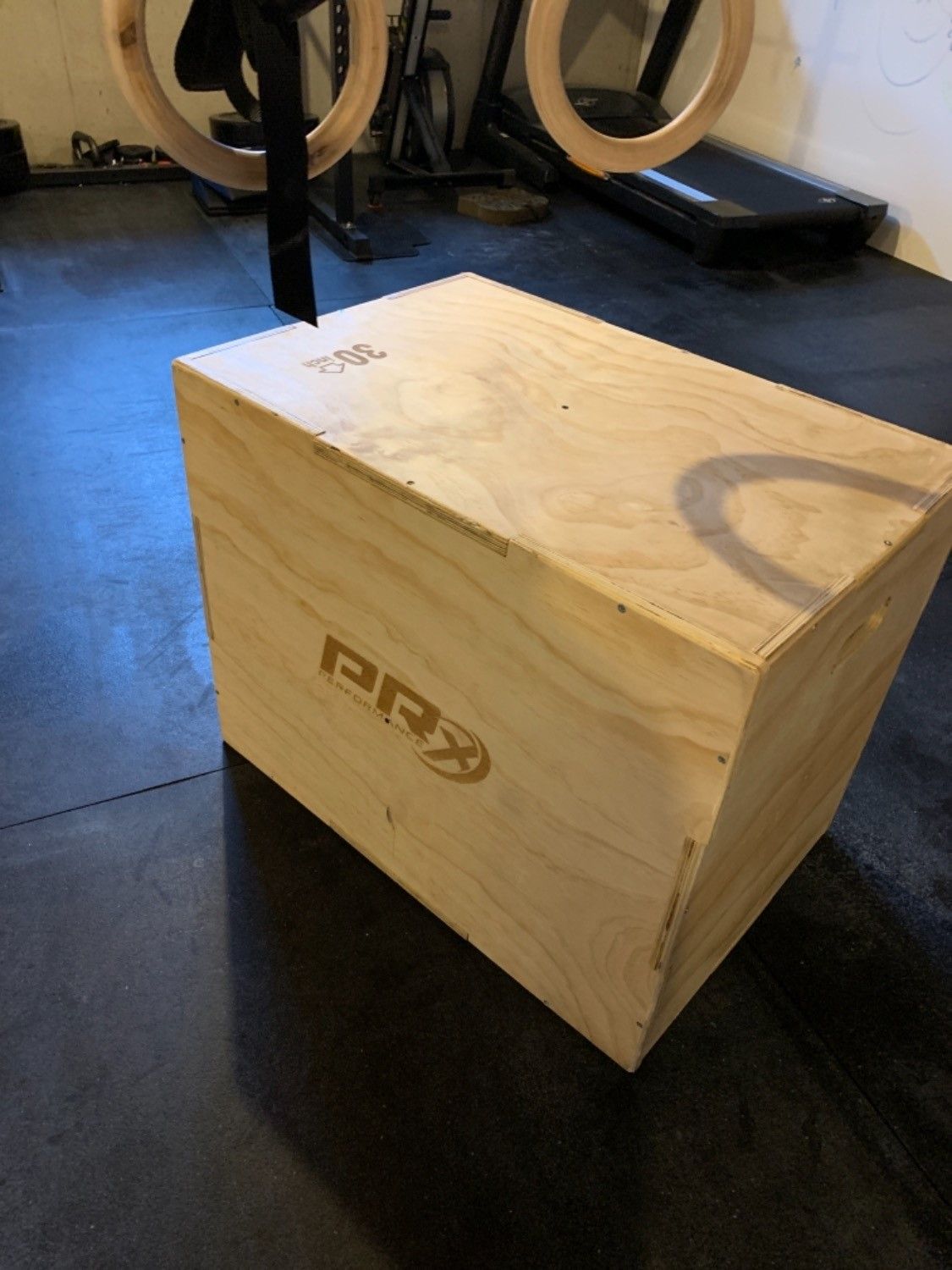 XPRT Fitness 3 In 1 Wood Plyometric Jump Box Fitness Training Conditioning Step Exercise Size 16 18 20