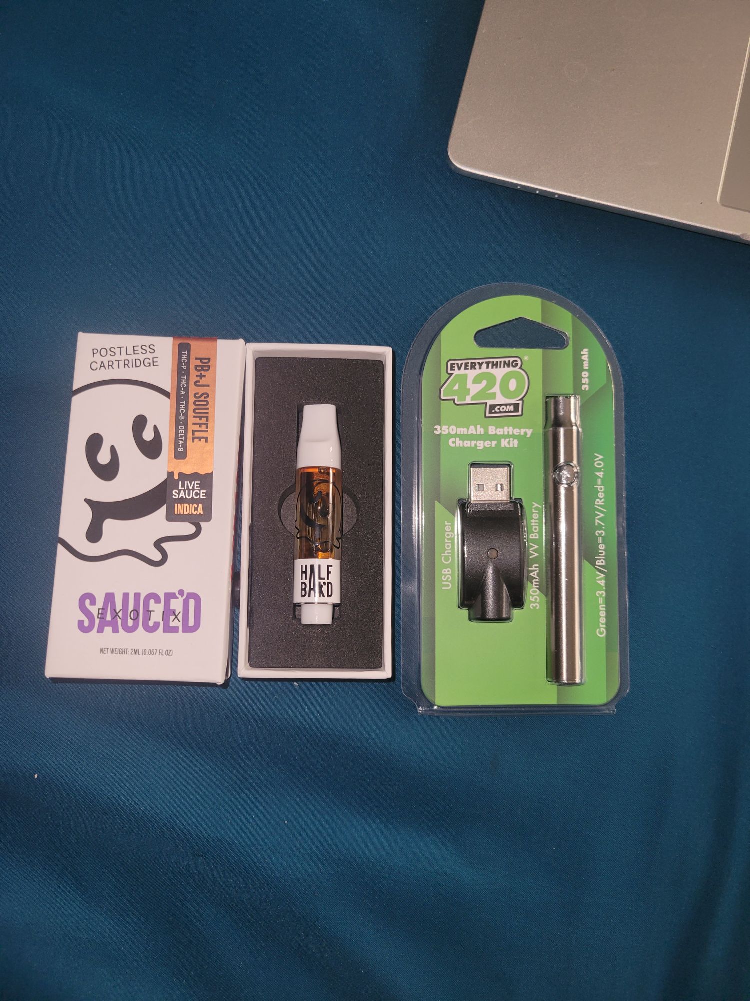 E420 350mAh 510 thread Vape Battery - Everything 420