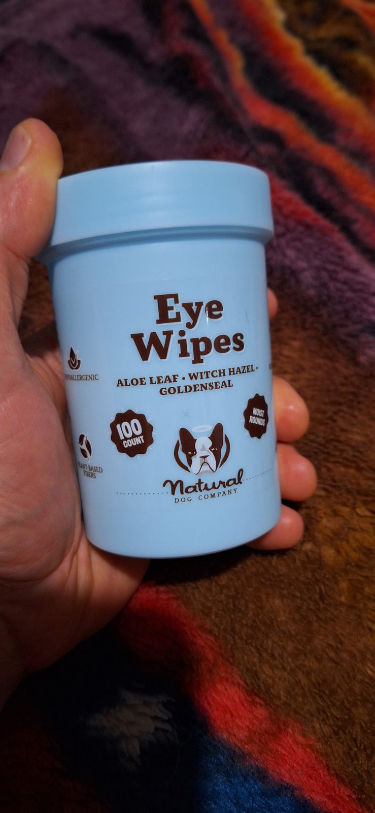 Dog Eye Wipes | Gentle Tear Stain Removal | Natural Dog Company