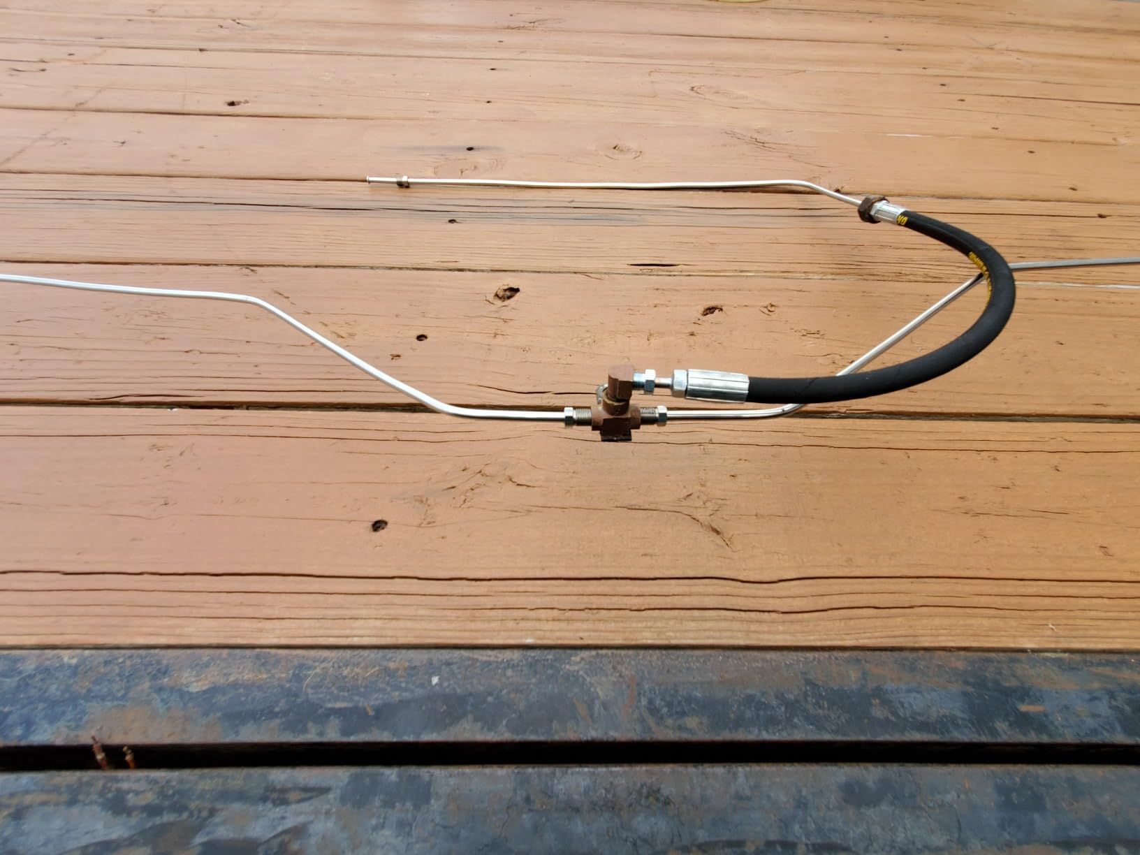 3/16” Stainless Steel Brake Lines – 10” Long With Flared Ends & Fittings (Pack Of 3) 6 thumbnail image